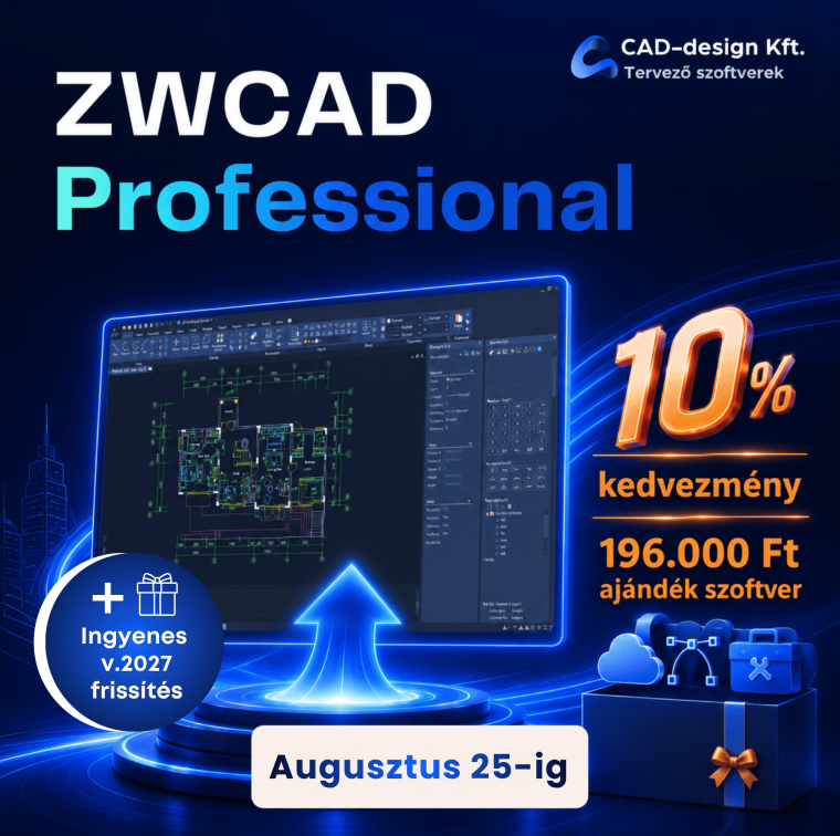 zwcad professional akció